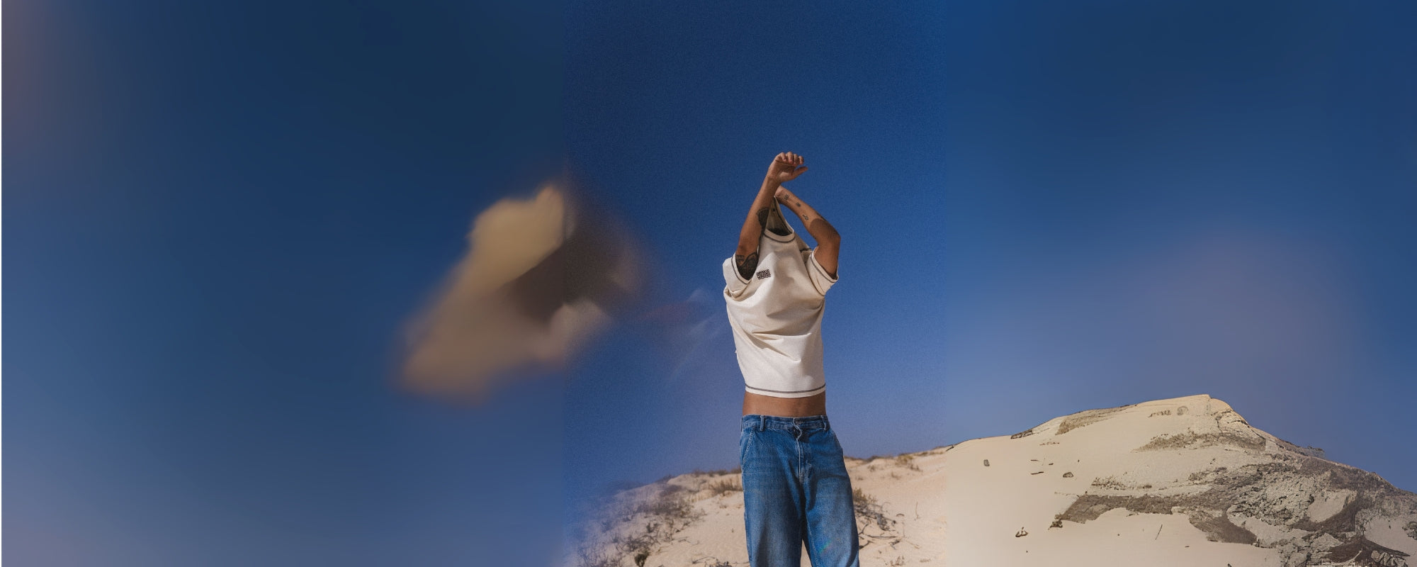 T-shirt eco responsable ecru homme uma rosie homepage