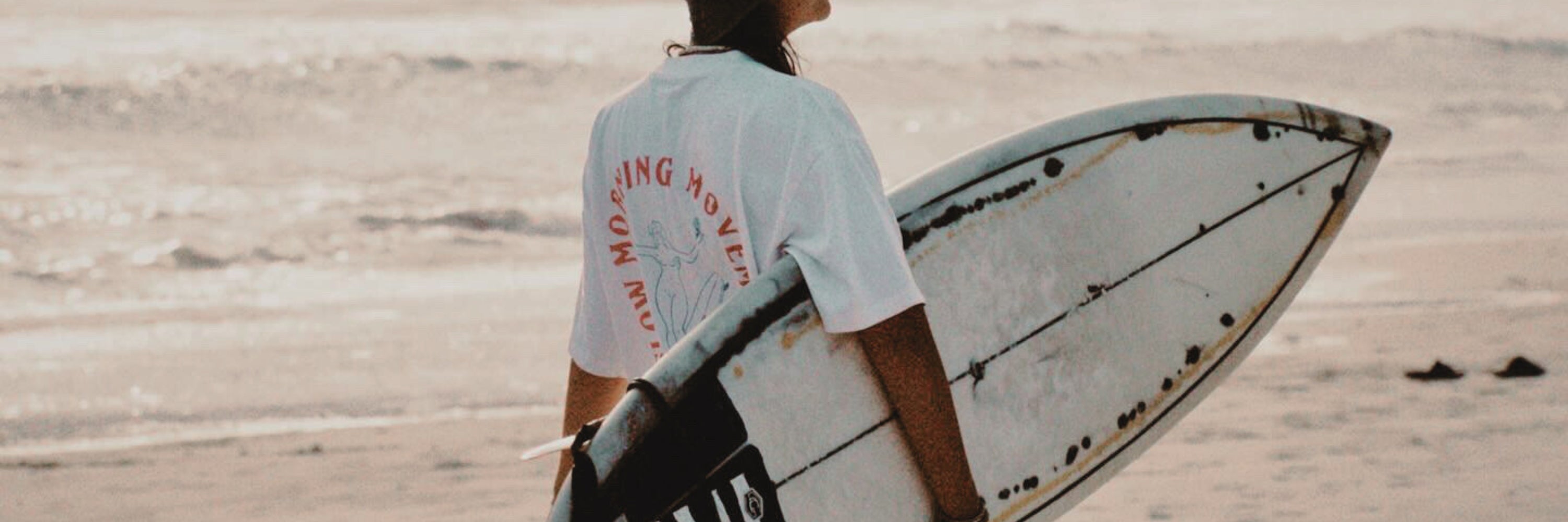t-shirt made in france blanc imprimé surf style surfwear