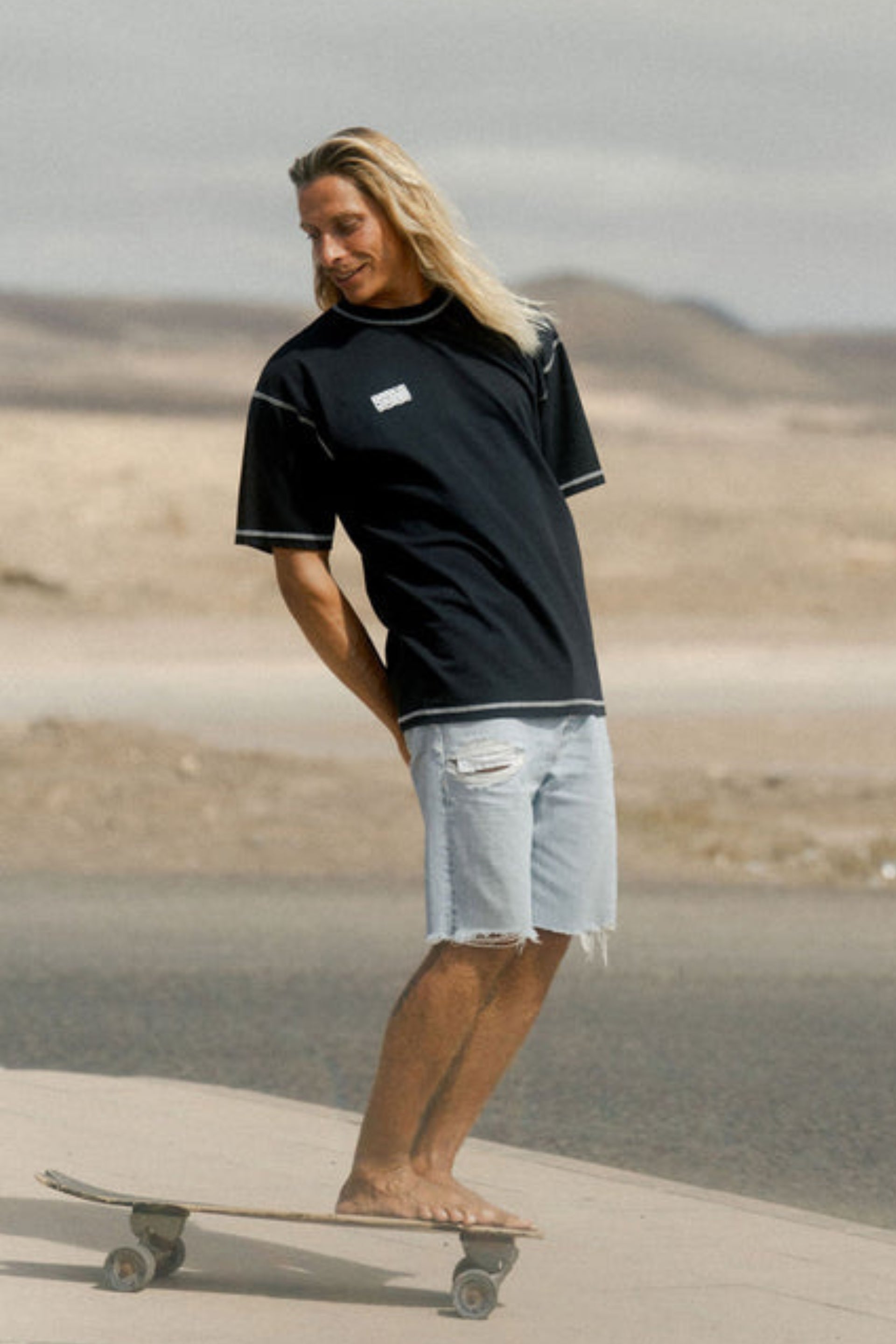 t-shirt noir basique homme eco responsable